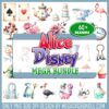 Disney Alice SVG PNG Mega Bundle, Alice in Wonderland SVG PNG, Disney Alice SVG PNG