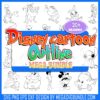 Disney Cartoon Outline SVG Mega Bundle