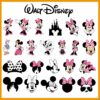 Pink minnie mouse svg