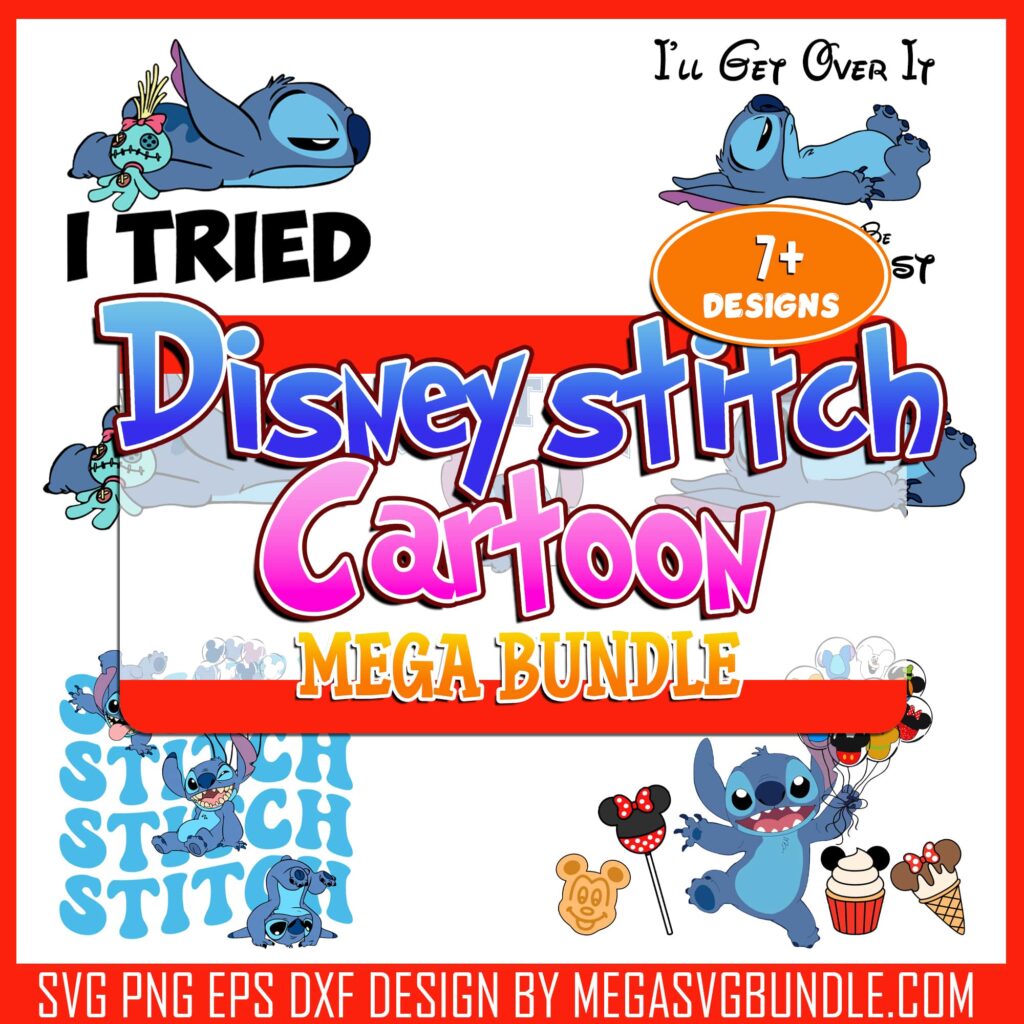 Stitch disney quotes svg mega bundle,
