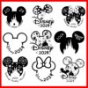 mickey disney 2024 svg