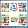 100 day school png bundle 1