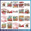 Christmas friend png bundle, friends png, chrismas lights png