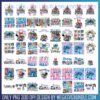 Stitch christmas png bundle, stitch from lilo and stitch png, christmas png