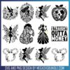 Disney flower svg bundle 4