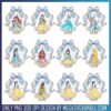 Princess mirror png bundle, princess mirror png, disney princess mirror​ png