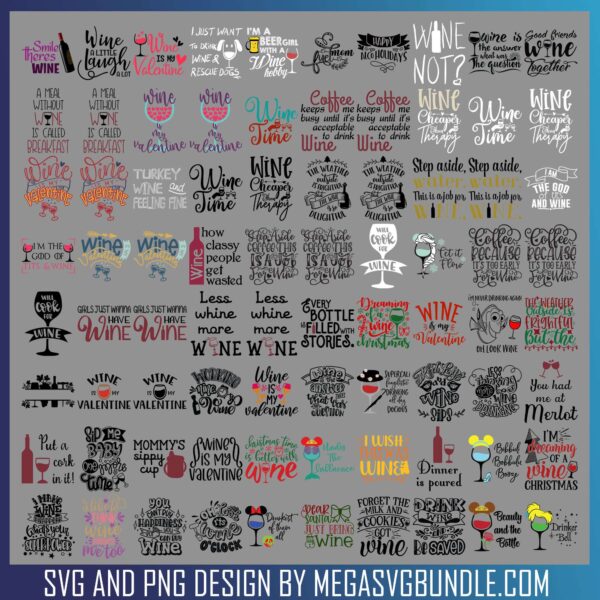 Wine Svg bundle, fine wine and good spirits​​ svg, wine and spirits​ svg