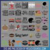 American Football Svg Bundle 1
