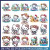 Hello Kitty Marvel superheros png bundle, hello kitty png, marvel movies​ png