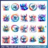 Stitch Harry Potter png bundle, stitch stuff​ png, harry potter​ png