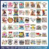 100 Days of School Teachers Png Bundle