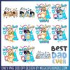 Bluey parent Valentines PNG Bundle, bluey png, valentine’s day​​ png