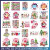 Merry blueymas family png bundle, bluey and bingo​ png, merry christmas wishes​ png