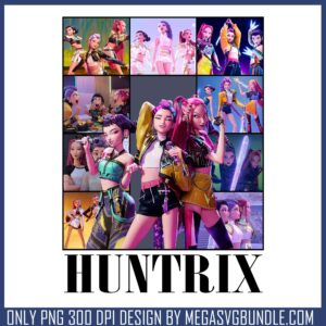Huntrix moments png, kpop demon hunters png, kpop huntrix png