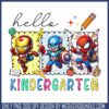 Superhero hello second grade png, second grade png, marvel superhero png