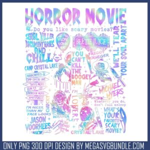 Horror movie quotes png, horror movies png, horror quotes​ png