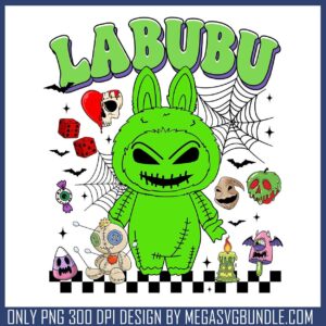 Labubu green scarecrow png, labubu keychain​ png, little nightmares​ png