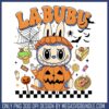 Labubu pumpkin costume png, happy halloween​ png, labubu dolls png