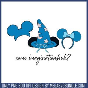 Mickey wizard head stuff png, wizarding world​ png, disney plus png