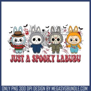 Spooky killers labubu png, nightmare freddy​ png, labubu doll png