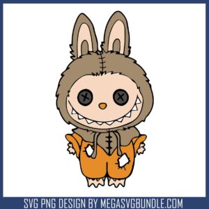 Labubu horror costume svg, labubu outfits​ svg, halloween decor​ svg