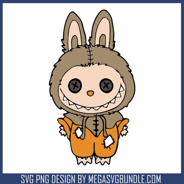 Labubu horror costume svg, labubu outfits​ svg, halloween decor​ svg