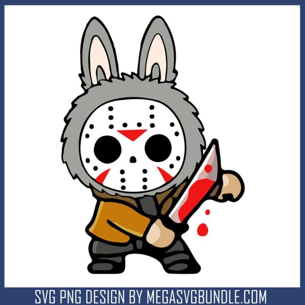 Labubu jason butchers svg, labubu near me​ svg, halloween costume​ svg