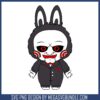Labubu jigsaw bike svg, jigsaw costume​​ svg, dada labubu​ svg