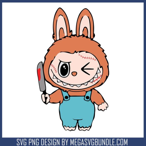 Labubu killers svg, labubu original​ svg, halloween costume svg