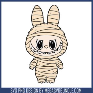 Labubu mummy svg, labubu blind box​ svg, halloween movie svg