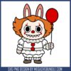 Labubu pennywise svg, secret labubu​ svg, pennywise costume svg