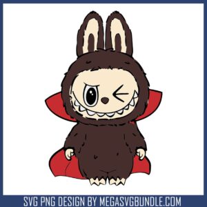 Labubu vampire svg, labubu drawing​ svg, halloween kills​ svg