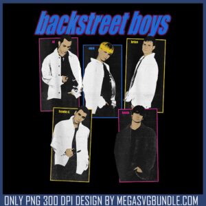 Backstreet boys cards png, backstreet boys names​ png, pop music png