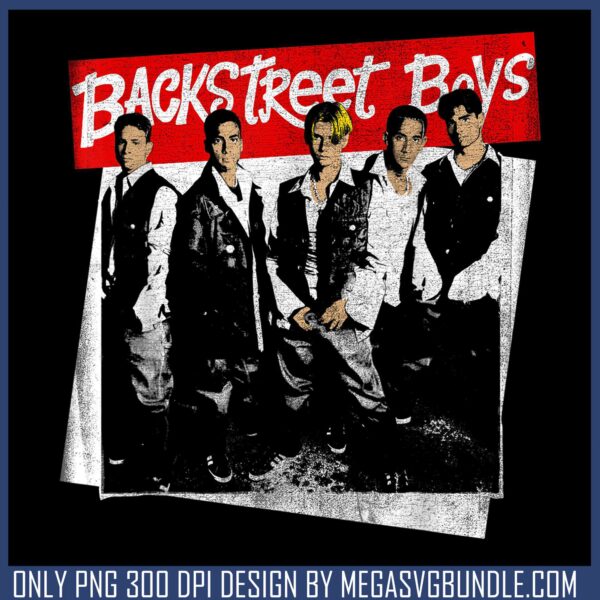Bsb vintage photo png, backstreet boys albums​ png, backstreet boy​ png