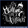 Chillin like a villain white png, descendants zombies​ png, disney villain png