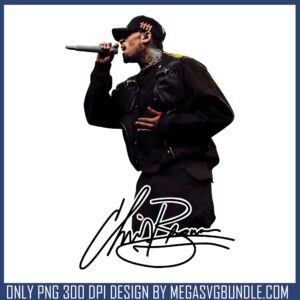 Chris brown front white png, chris brown concert​ png, chris brown​ png