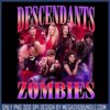 Disney dz design png, descendants zombies​ png, disney tour png