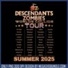 Disney dz logo png, descendants zombies tour​ png, disney plus png