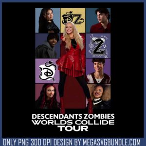 Dz group members black png, descendants zombies tour​ png, disney world png