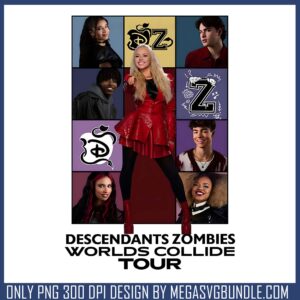 Dz group members png, descendants zombies worlds collide tour​ png, disney world png