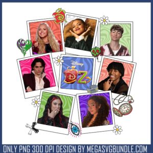 Dz member picture png, disney plus png, descendants​ png