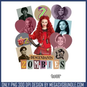 Dz members love design png, descendants movies​ png, disney tour png