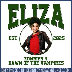 Eliza zambi zombies 4 est 2025 png, eliza zambi​ png, disney world png