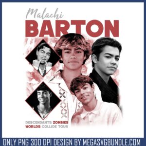 Malachi barton zombies art png, descendants disney​ png, disney plus png
