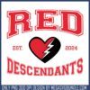 Queen of heart est 2024 png, descendants zombies​​ png, disney plus png