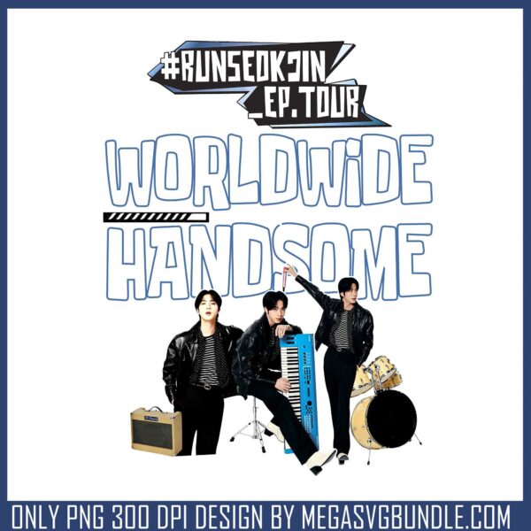 Run seokjin ep tour art png, jin bts​ png, bts albums​ png
