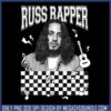 Russ rapper white design png, james russell​ png, hip hop hop hop​ png