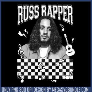 Russ rapper black design png, james russell​ png, hip hop hop hop​ png