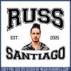 Russ santiago est 2025 png, russ rapper​ png, rap music​ png