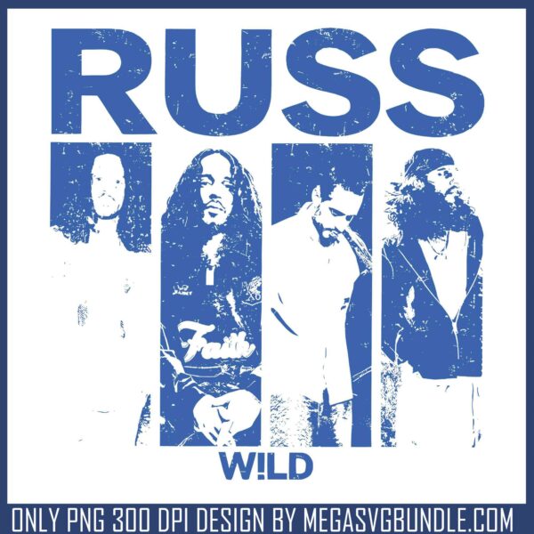 Russ wild art png, russ rapper​ png, future rapper​ png